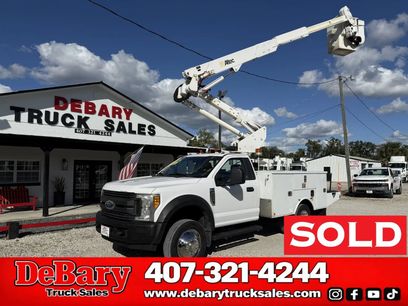 Used 2017 Ford F550 2WD Regular Cab Super Duty w/ Snow Plow Prep Package