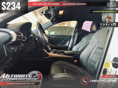 Used 2014 Lexus IS 250 w/ F-Sport Package RWD image 21
