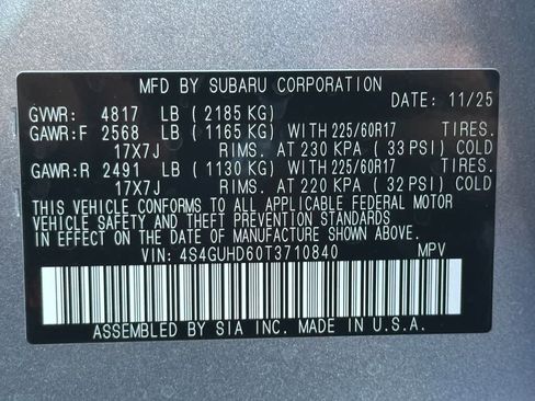 Used 2026 Subaru Crosstrek 2.5i Premium AWD/4WD image 22