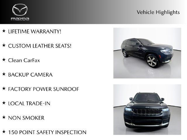 Used 2021 Jeep Grand Cherokee L Limited AWD/4WD image 2