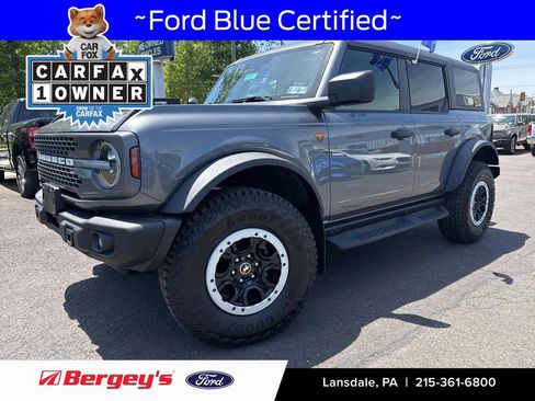 Certified 2025 Ford Bronco Badlands w/ Sasquatch Package AWD/4WD image 1