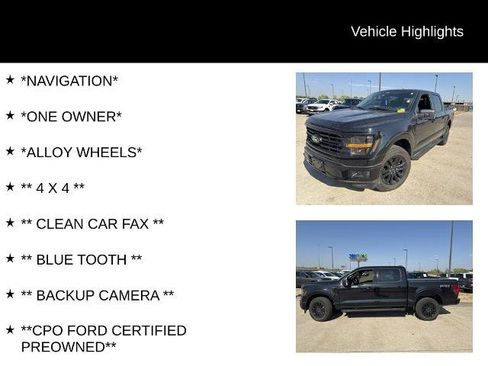 Certified 2025 Ford F150 XLT w/ Equipment Group 302A MID AWD/4WD image 4
