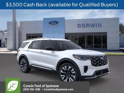 New 2026 Ford Explorer Platinum w/ LUX Leather Package