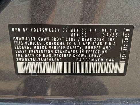 New 2025 Volkswagen Jetta S image 16