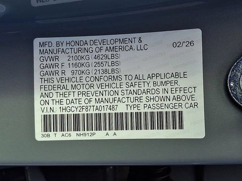 Used 2026 Honda Accord Touring image 29