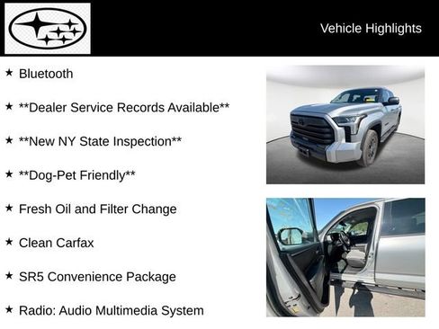 Used 2023 Toyota Tundra SR5 w/ SR5 Convenience Package AWD/4WD image 11
