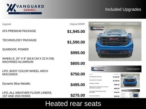 Used 2023 GMC Sierra 1500 AT4 w/ AT4 Premium Package AWD/4WD image 20