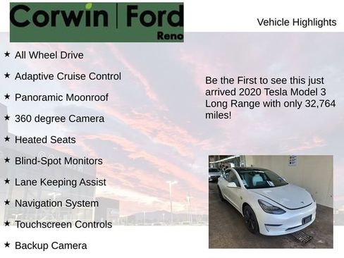 Used 2020 Tesla Model 3 Long Range image 4