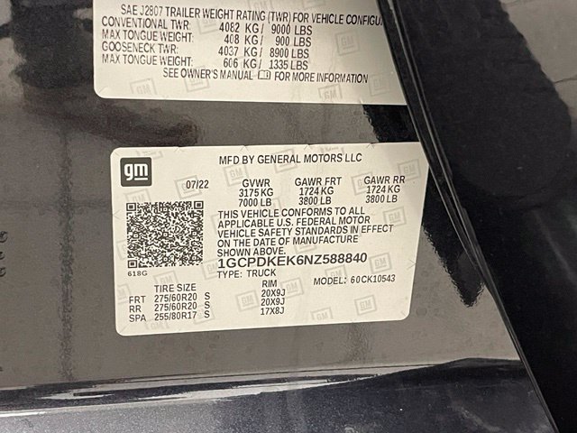Certified 2022 Chevrolet Silverado 1500 LT AWD/4WD image 26