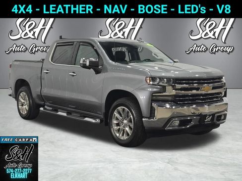 Used 2019 Chevrolet Silverado 1500 LTZ w/ LTZ Premium Package AWD/4WD image 1