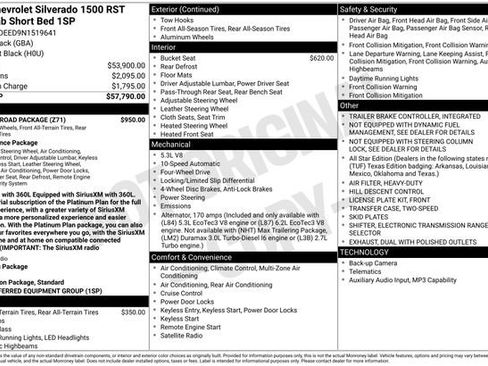 Used 2022 Chevrolet Silverado 1500 RST w/ Z71 Off-Road Package AWD/4WD image 24