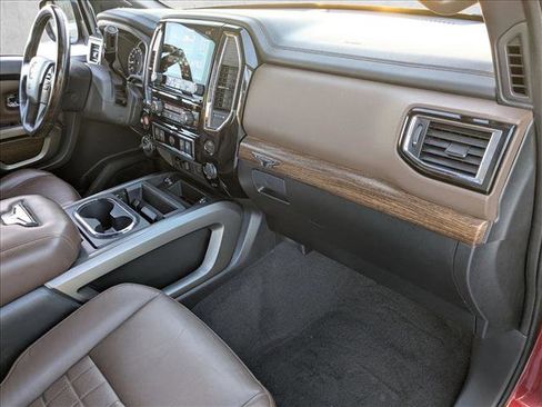 Used 2021 Nissan Titan Platinum Reserve w/ Off Road Protection Package AWD/4WD image 19