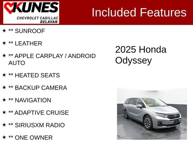 Used 2025 Honda Odyssey EX-L image 3
