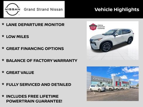 Used 2025 Nissan Rogue SL w/ Tech Package FWD image 6