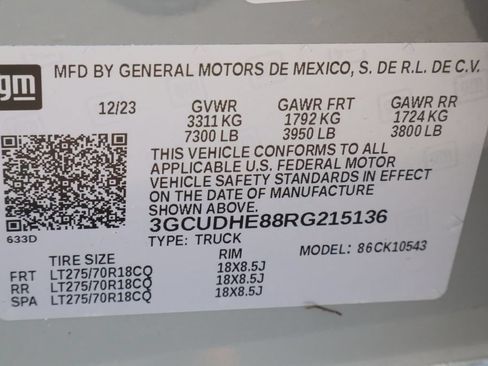 Certified 2024 Chevrolet Silverado 1500 ZR2 w/ ZR2 Bison Edition AWD/4WD image 36