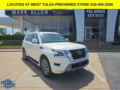 Used 2024 Nissan Armada SL w/ Captain's Chairs Package AWD/4WD image 1