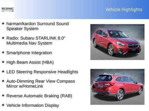 Used 2019 Subaru Outback 2.5i Limited AWD/4WD image 10