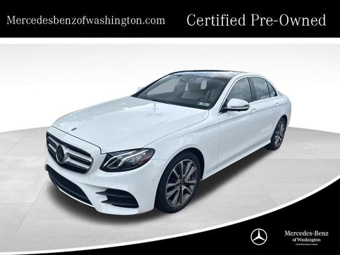 Certified 2020 Mercedes-Benz E 450 4MATIC Sedan image 1