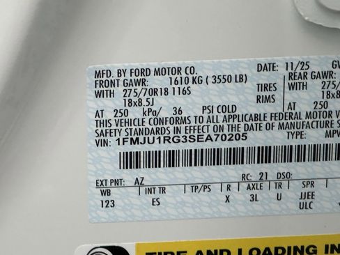 New 2025 Ford Expedition Tremor image 46