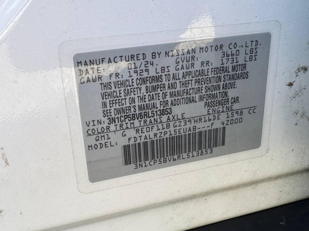 Used 2024 Nissan Kicks S FWD image 29