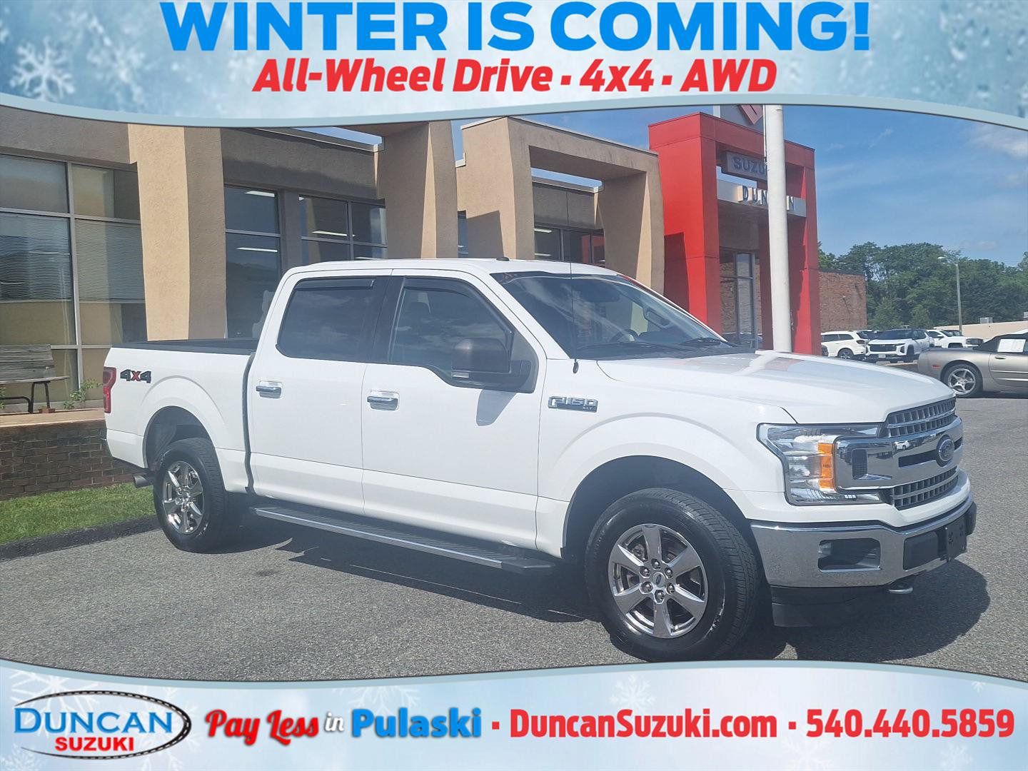 Used 2018 Ford F150 XLT w/ Equipment Group 302A Luxury AWD/4WD image 1