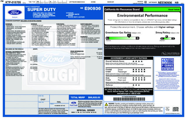 Used 2022 Ford F250 Lariat w/ Lariat Value Package AWD/4WD image 13