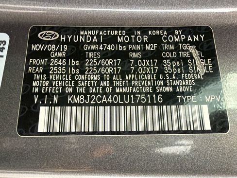 Used 2020 Hyundai Tucson SE image 20