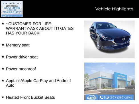 Used 2025 MAZDA CX-30 AWD 2.5 S w/ Preferred Package image 6