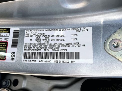 Certified 2024 Toyota Tacoma SR5 image 33