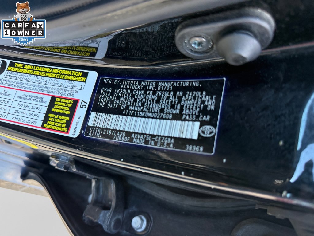 Used 2021 Toyota Camry XLE AWD/4WD image 31