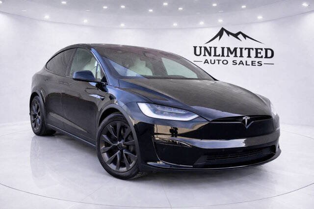 Used 2023 Tesla Model X Plaid AWD/4WD image 3