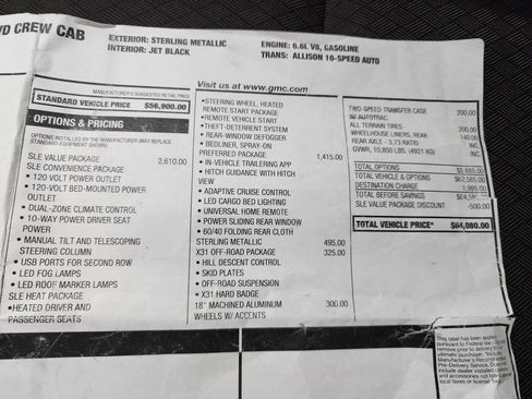 Used 2024 GMC Sierra 2500 SLE w/ SLE Value Package; image 49