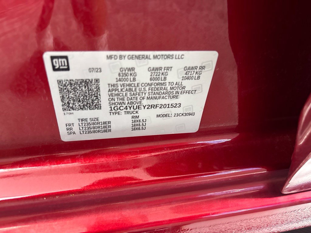 Certified 2024 Chevrolet Silverado 3500 LTZ w/ LTZ Convenience Package AWD/4WD image 25