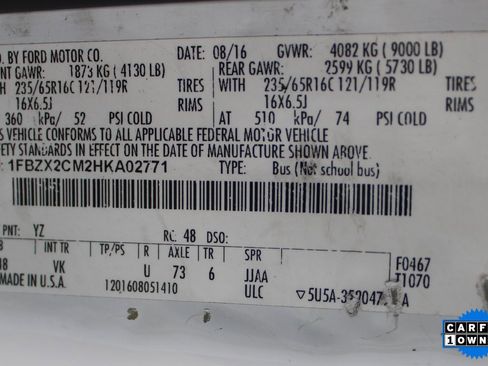 Used 2017 Ford Transit 350 XL image 38