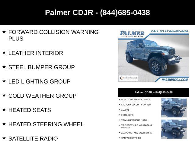 Certified 2024 Jeep Wrangler Unlimited Rubicon 392 AWD/4WD image 12