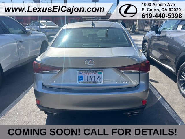 Used 2020 Lexus IS 300 w/ Accessory Package RWD image 4