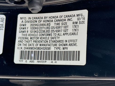 Used 2016 Honda CR-V EX image 12