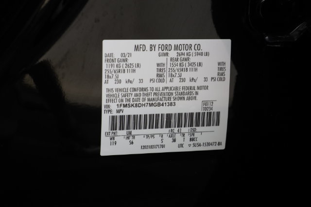Used 2021 Ford Explorer XLT w/ Equipment Group 202A AWD/4WD image 26