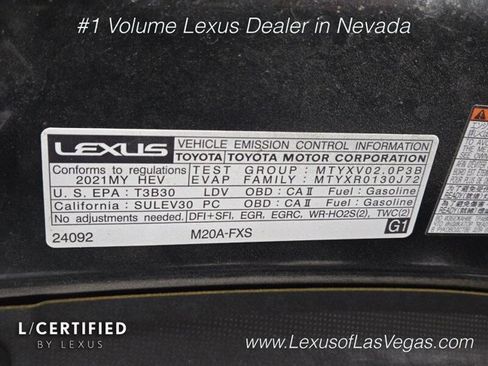 Certified 2021 Lexus UX 250h F Sport w/ Accessory Package (Z1) AWD/4WD image 28