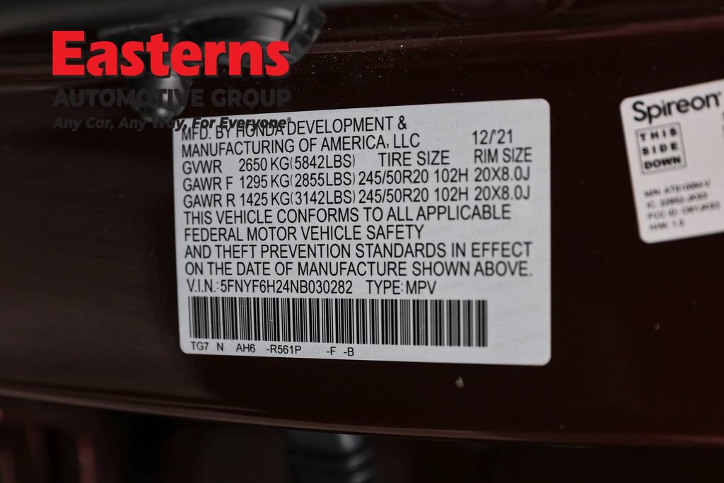 Used 2022 Honda Pilot Special Edition image 37