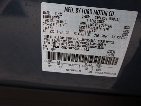 New 2026 Ford Explorer Active image 42