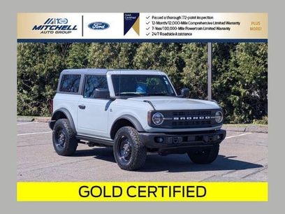 Certified 2022 Ford Bronco Black Diamond