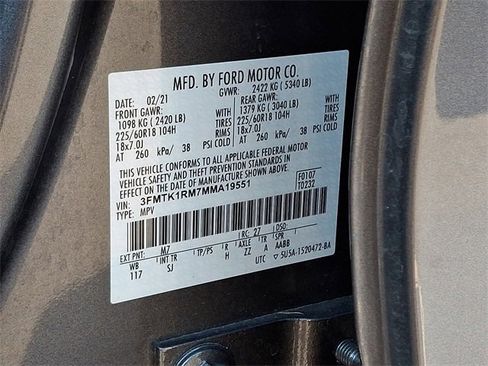 Certified 2021 Ford Mustang Mach-E Select w/ Comfort/Technology Package image 26