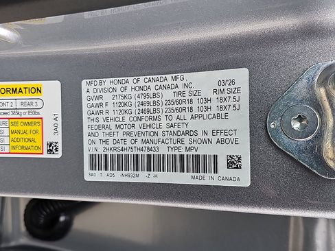 New 2026 Honda CR-V EX-L image 10