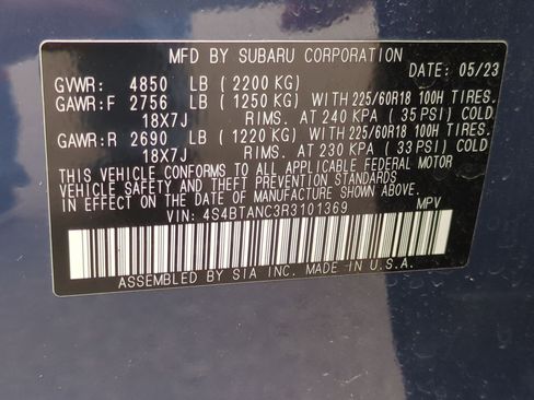 Used 2024 Subaru Outback Limited image 36