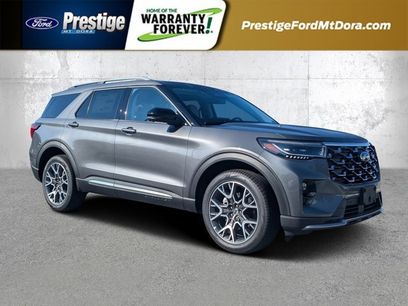 New 2025 Ford Explorer Platinum w/ Ultimate Package