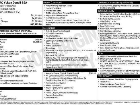 Used 2023 GMC Yukon Denali AWD/4WD image 63