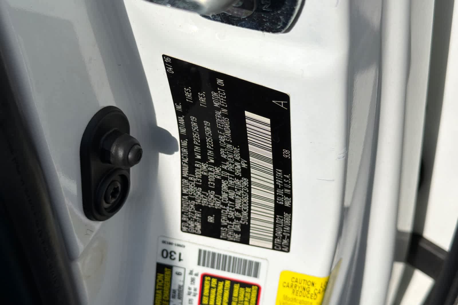Used 2016 Toyota Sienna SE FWD image 32
