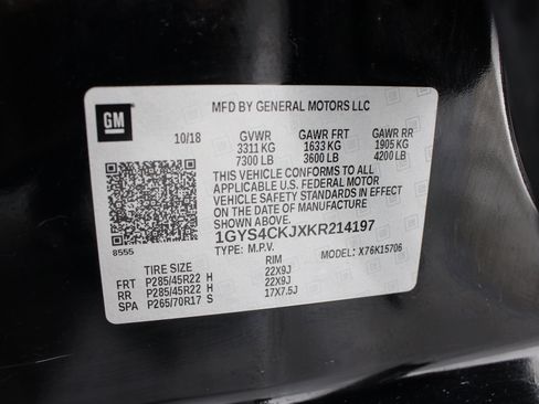 Used 2019 Cadillac Escalade Premium Luxury w/ LPO, Radiant Package AWD/4WD image 39