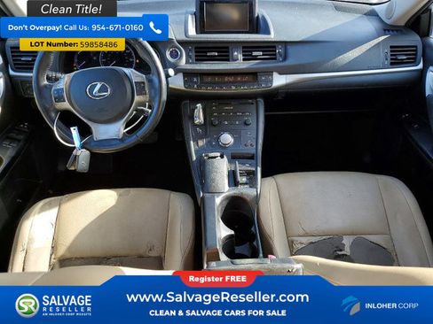 Used 2012 Lexus CT 200h Premium w/ Premium Audio Pkg FWD image 11